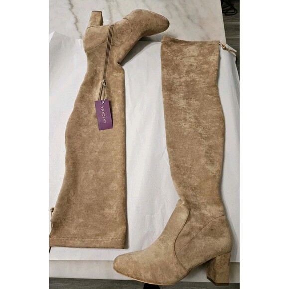 LASCANA Knielang Stiefel Boots, Size 7 - Picture 2 of 7